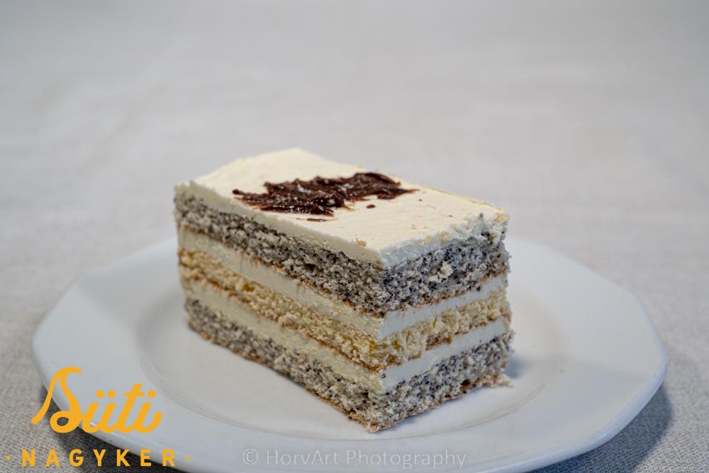 Mákos-citromos szelet