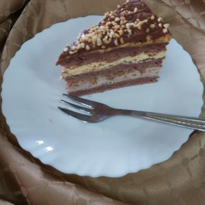 Homoktövis mogyorószelet