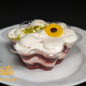 Friss szezon pohárdesszert – sajttorta újragondolva 0,15 kg