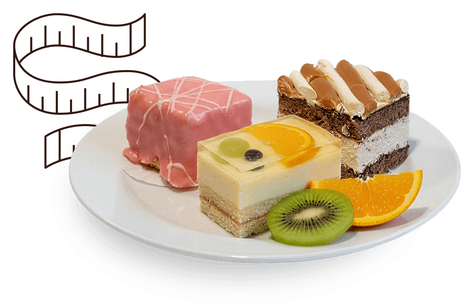 Kiadós házias krémes sütemények és tortaszeletek – nagy méretű desszertek viszonteladóknak