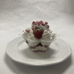 Friss szezon pohárdesszert – Epres sajttorta 0,15 kg